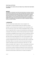 Re-thinking sport: physical activity and healthy living in British South Asian Muslim communities