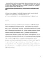 Interactions between Nanoclays and Flame Retardant Additives in Polyamide 6 and Polyamide 6.6 Films