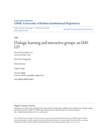 Dialogic learning and interactive groups: an IMS LD