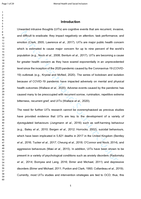 Reductive mechanisms for unwanted intrusive thoughts: Exploring affectivity in clinical and non-clinical samples