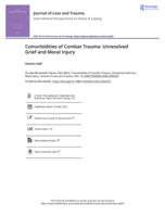 Comorbidities of combat trauma: unresolved grief and moral injury