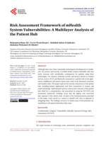 Risk assessment framework of mHealth system vulnerabilities: A multilayer analysis of the patient hub
