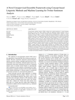 A novel unsupervised ensemble framework using concept-based linguistic methods and machine learning for Twitter sentiment analysis