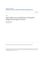 Exile, displacement and barbarity in Euripides' Iphigeneia among the Taurians
