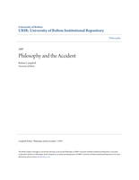 Philosophy and the accident