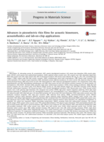 Advances in piezoelectric thin films for acoustic biosensors, acoustofluidics and lab-on-chip applications
