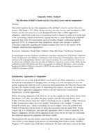 Adaptable, Edible, Oedipal? The His-Story of Dahl’s Charlie and the Chocolate Factory and its Adaptations