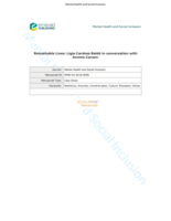 Remarkable Lives: Lígia Cardosa Baldé in conversation with Jerome Carson