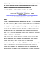 The combined effects of zinc stannate and aluminium diethyl phosphinate on the burning behaviour of glass fibre-reinforced, high temperature polyamide (HTPA