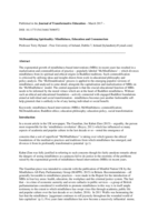 McDonaldizing spirituality: mindfulness, education and consumerism