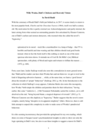 Willy Wonka, Dahl’s chickens and heavenly visions