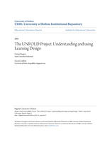 The UNFOLD Project. Understanding and using Learning Design