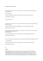 Leisure in a post-work society