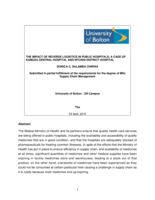 The impact of reverse logistics in public hospitals : a case of Kamuzu Central Hospital and Ntchisi District Hospital