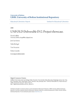UNFOLD Deliverable D12. Project showcase.