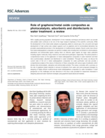 Role of graphene/metal oxide composites as photocatalysts, adsorbents and disinfectants in water treatment: a review
