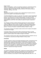 An explanatory framework for understanding teachers resistance to adopting educational technology