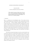 Plotinus on metaphysics and morality