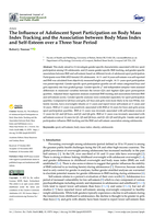 The influence of adolescent sport participation on body mass index tracking and the association between body mass index and self-esteem over a three-year period