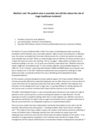 Martha's rule and patients' rights to a second opinion