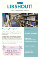LibShout! - Library Communications Newsletter, August