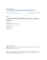 UNFOLD Deliverable D8.1. Periodic evaluation report 1