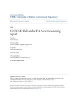 UNFOLD Deliverable D4. Awareness raising report