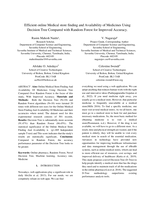 Efficient online medical store finding and availability of medicines using Decision Tree compared with Random Forest for improved accuracy