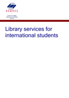 Library services for international students