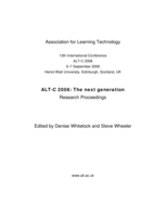 Mapping the future: the personal learning environment reference model and emerging technology