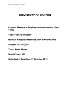 Research proposal: Carolyn Smith
