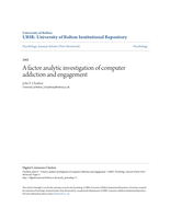 A factor analytic investigation of computer addiction and engagement