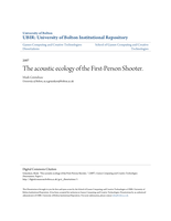The acoustic ecology of the First-Person Shooter