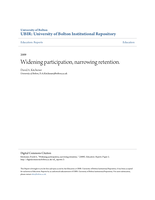 Widening participation, narrowing retention