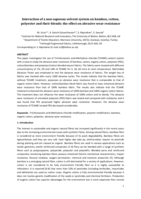 Interaction of  a non-aqueous solvent system on bamboo, cotton, polyester and their blends : the effect on abrasive wear resistance.