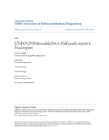 UNFOLD Deliverable D6.4.  Half yearly report 4. Final report