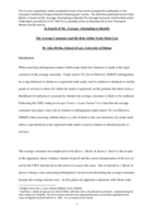 In search of Mr. Average: attempting to identify the average consumer and his role within trade mark law