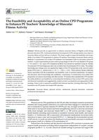 The feasibility and acceptability of an online CPD programme to enhance PE teachers’ knowledge of muscular fitness activity