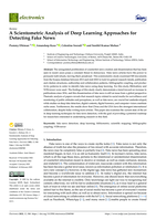 A scientometric analysis of deep learning approaches for detecting Fake News