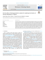 On the utility of thermogravimetric analysis for exploring the kinetics of thermal degradation of lignins