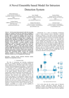 A novel ensemble based model for Intrusion Detection System