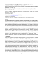 Effect of electropulsing on the fatigue resistance of aluminium alloy 2014-T6