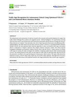 Traffic sign recognition for autonomous vehicle using optimized YOLOv7 and convolutional block attention module