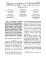 Design and implementation of an optimized mask RCNN model for liver tumour prediction and segmentation
