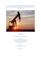 Assessing the outcome of the potential entrance of Greece in the energy map as an energy producing state and/or as an energy transit hub for itself and for the EU.