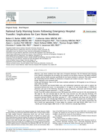National Early Warning Scores following emergency hospital transfer: implications for care home residents