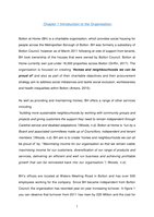 A critical evaluation of the strategic management for gas and electric and day-to-day maintenance at Bolton at Home.
