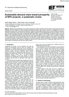 Sustainable demand chain toward prosperity of NPD projects: a systematic review